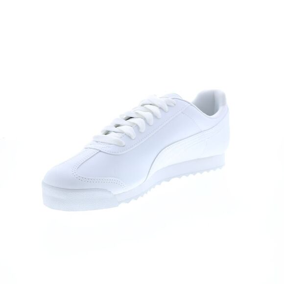Puma Mens Roma Basic White Shoes (NWT) - Picture 4 of 7